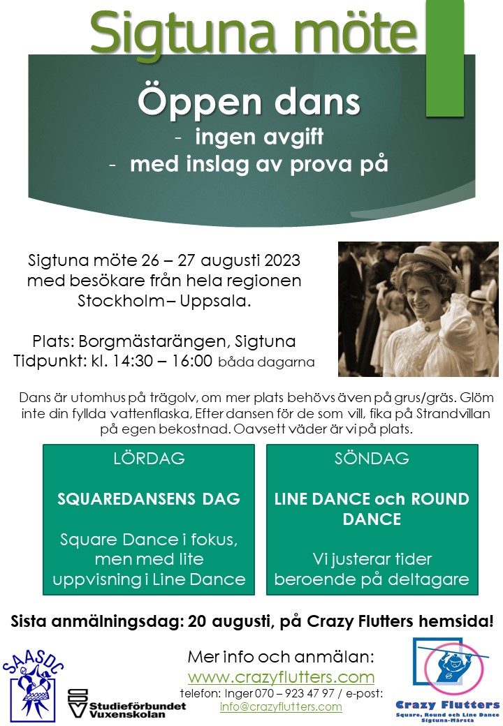 Sigtuna möte<br>Öppen dans<br> Image