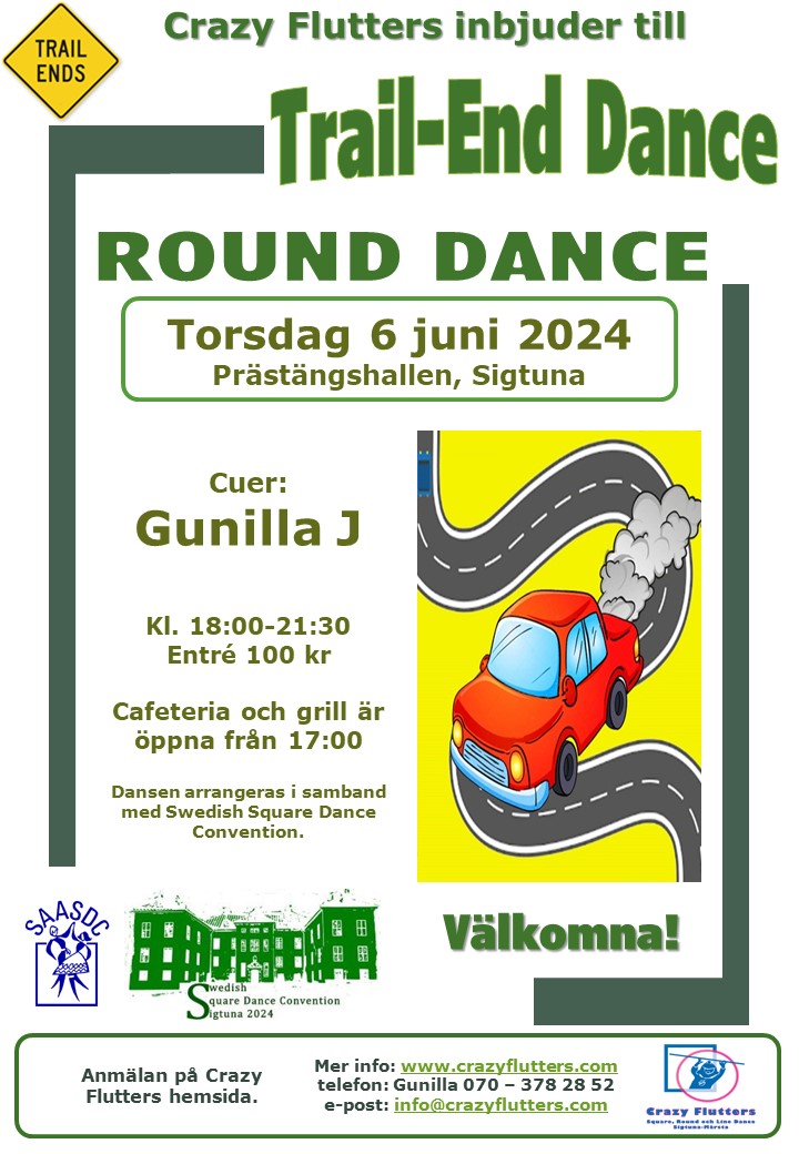 Swedish Square Dance Convention juni 2024 Image